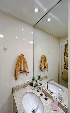 Apartamento à venda com 67m², 2 quartos e 1 vagaBanheiro