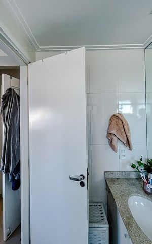 Apartamento à venda com 67m², 2 quartos e 1 vagaBanheiro da Suíte
