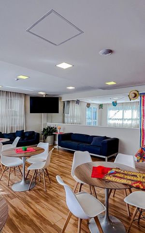 Apartamento à venda com 67m², 2 quartos e 1 vagaÁrea comum - Salão de festas