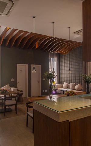Apartamento para alugar com 70m², 2 quartos e 1 vagaÁrea comum - Salão de festas
