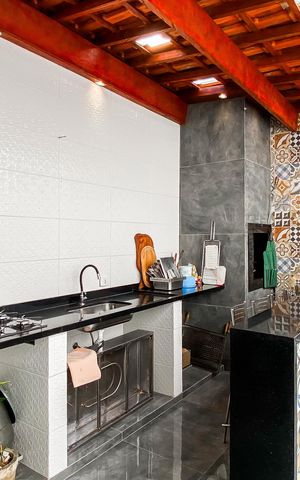 Casa para alugar com 150m², 3 quartos e 2 vagas Casa para alugar com 150m², 3 quartos e 2 vagasChurrasqueira