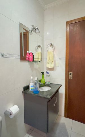 Casa à venda com 125m², 3 quartos e 2 vagas Casa à venda com 125m², 3 quartos e 2 vagasBanheiro 3