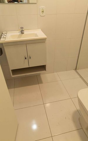 Apartamento para alugar com 45m², 1 quarto e 1 vaga Apartamento para alugar com 45m², 1 quarto e 1 vagaBanheiro