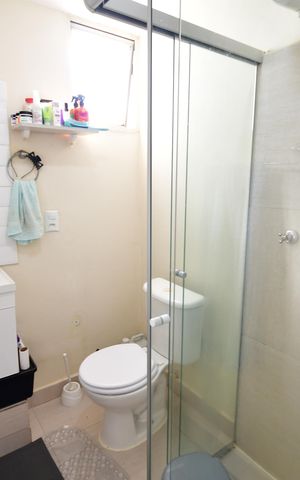Studio à venda com 37m², 1 quarto e sem vagaBanheiro