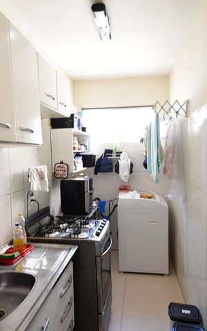 Studio à venda com 37m², 1 quarto e sem vagaCozinha