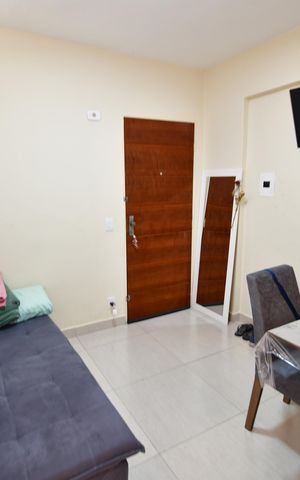 Studio à venda com 37m², 1 quarto e sem vagaSala
