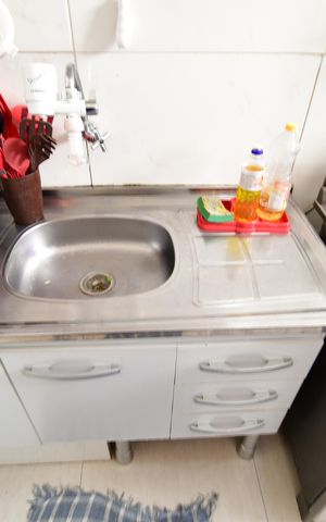 Studio à venda com 37m², 1 quarto e sem vagaCozinha