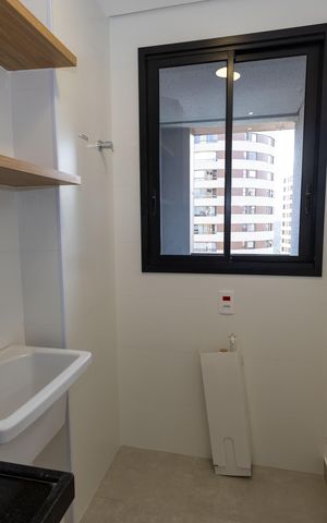 Apartamento para alugar com 43m², 1 quarto e 1 vagaÁrea de Serviço