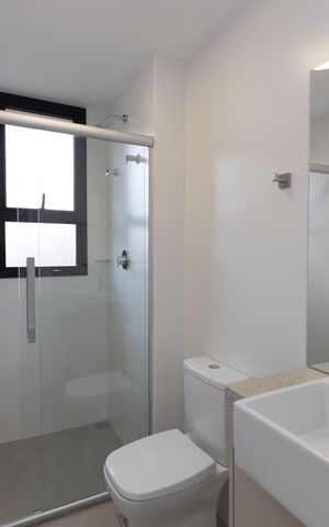 Apartamento para alugar com 43m², 1 quarto e 1 vagaBanheiro da Suíte 1