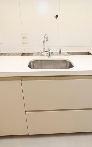 Apartamento à venda com 61m², 2 quartos e 1 vagaCozinha e Área de Serviço