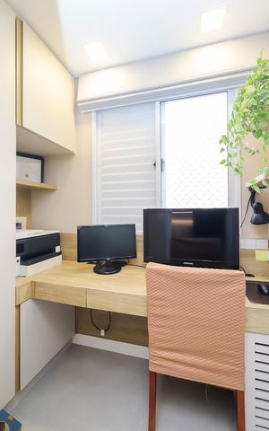 Apartamento à venda com 61m², 2 quartos e 1 vagaEscritório