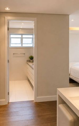 Apartamento à venda com 150m², 3 quartos e 3 vagasBanheiro da suíte