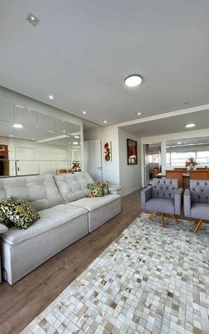 Apartamento à venda com 104m², 2 quartos e 1 vaga Apartamento à venda com 104m², 2 quartos e 1 vagaSala