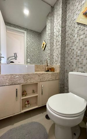 Apartamento à venda com 104m², 2 quartos e 1 vaga Apartamento à venda com 104m², 2 quartos e 1 vagaBanheiro