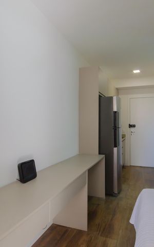 Studio para alugar com 35m², 1 quarto e sem vaga Studio para alugar com 35m², 1 quarto e sem vagaSala/Quarto