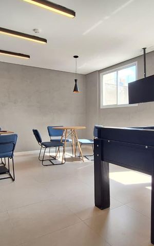Apartamento para alugar com 27m², 1 quarto e sem vaga Apartamento para alugar com 27m², 1 quarto e sem vagaSalão de jogos