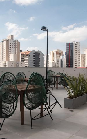 Studio à venda com 26m², 1 quarto e sem vagaÁrea comum - Rooftop/Churrasqueira