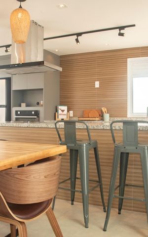 Studio à venda com 26m², 1 quarto e sem vagaÁrea comum - Espaço gourmet