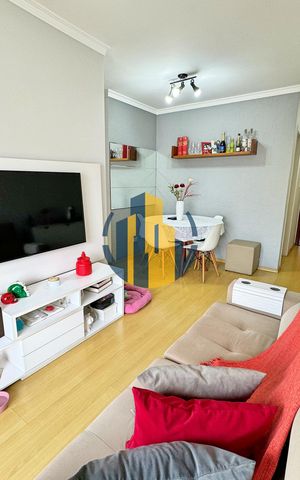 Apartamento à venda com 60m², 2 quartos e 1 vaga