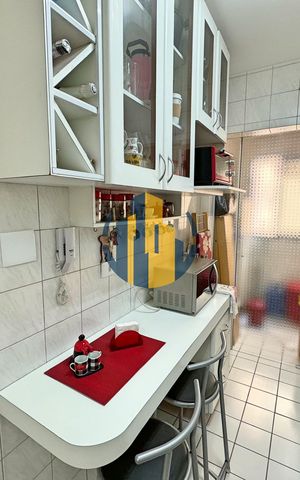 Apartamento à venda com 60m², 2 quartos e 1 vaga