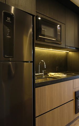 Studio para alugar com 30m², 1 quarto e 1 vagaCozinha