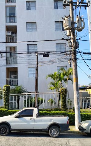Apartamento para alugar com 48m², 2 quartos e 1 vaga Apartamento para alugar com 48m², 2 quartos e 1 vagaFachada