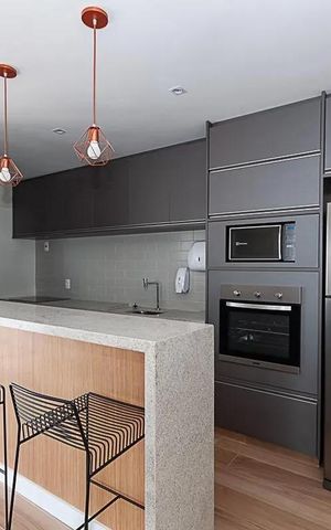 Apartamento à venda com 46m², 2 quartos e 1 vagaEspaço Gourmet