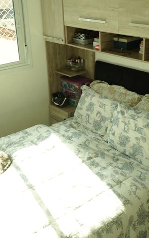 Apartamento à venda com 48m², 2 quartos e 1 vagaQuarto 2