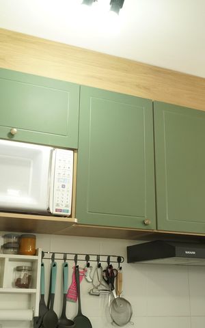 Apartamento à venda com 48m², 2 quartos e 1 vagaCozinha e Área de Serviço