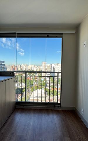 Apartamento para alugar com 36m², 1 quarto e 1 vaga