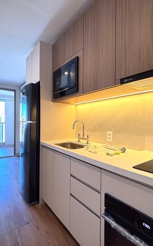 Apartamento para alugar com 36m², 1 quarto e 1 vaga
