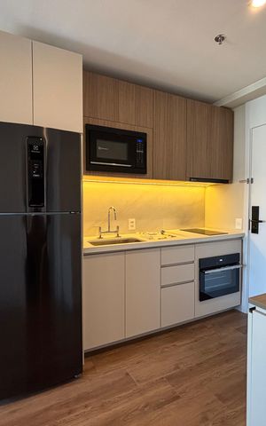 Apartamento para alugar com 36m², 1 quarto e 1 vaga