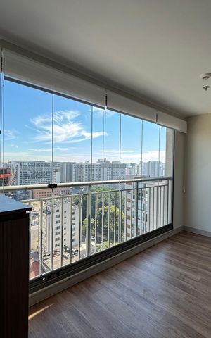 Apartamento para alugar com 41m², 1 quarto e 1 vaga