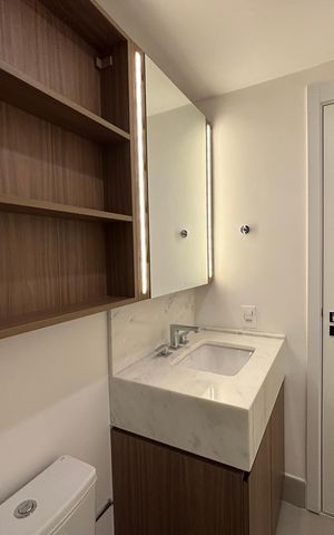Apartamento para alugar com 41m², 1 quarto e 1 vaga