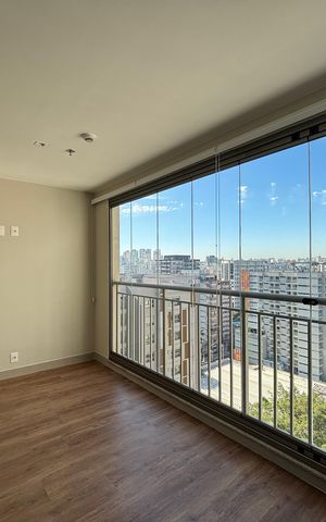 Apartamento para alugar com 41m², 1 quarto e 1 vaga Apartamento para alugar com 41m², 1 quarto e 1 vagaVaranda