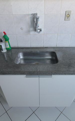 Apartamento à venda com 65m², 1 quarto e 1 vagaCozinha e Área de Serviço