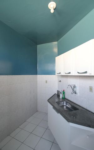 Apartamento à venda com 65m², 1 quarto e 1 vagaCozinha e Área de Serviço