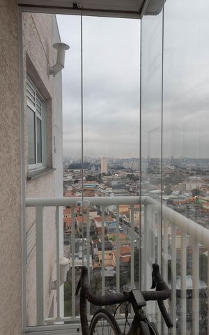 Apartamento para alugar com 47m², 2 quartos e 1 vaga Apartamento para alugar com 47m², 2 quartos e 1 vagaVaranda