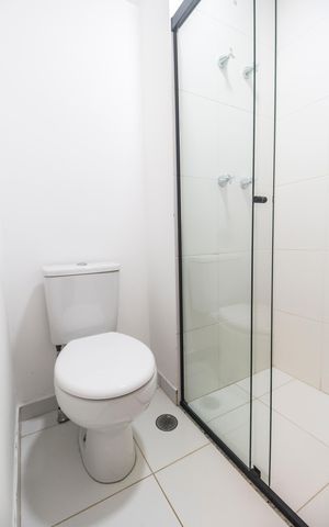 Apartamento para alugar com 97m², 3 quartos e sem vaga Apartamento para alugar com 97m², 3 quartos e sem vagaBanheiro da Suíte