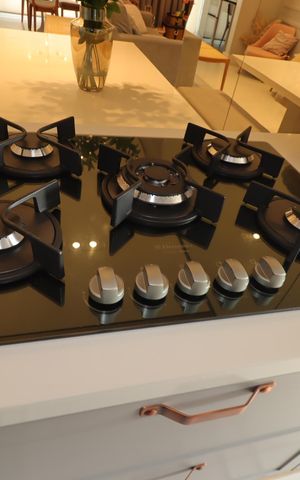 Apartamento à venda com 70m², 2 quartos e 2 vagasCozinha - Cooktop