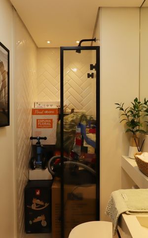 Apartamento à venda com 70m², 2 quartos e 2 vagasBanheiro Social