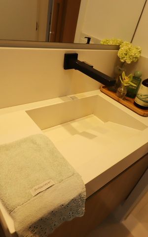Apartamento à venda com 70m², 2 quartos e 2 vagasBanheiro Social - Pia