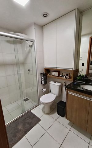 Apartamento à venda com 39m², 1 quarto e 1 vaga Apartamento à venda com 39m², 1 quarto e 1 vagaBanheiro