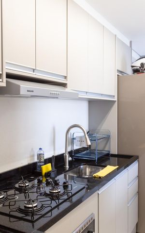 Apartamento para alugar com 36m², 2 quartos e sem vagaCozinha e Área de Serviço