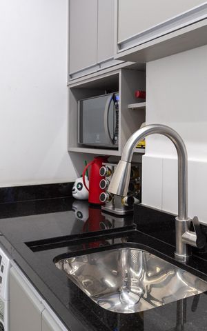 Apartamento para alugar com 36m², 2 quartos e sem vagaCozinha e Área de Serviço