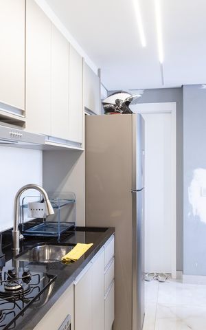Apartamento para alugar com 36m², 2 quartos e sem vagaCozinha e Área de Serviço