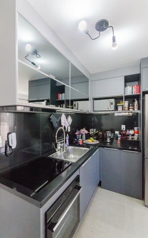 Studio à venda com 36m², 1 quarto e sem vaga Studio à venda com 36m², 1 quarto e sem vagaSala/Cozinha