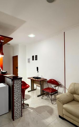Apartamento para alugar com 40m², 1 quarto e sem vaga