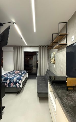 Studio à venda com 23m², 1 quarto e sem vaga
