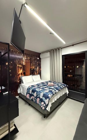 Studio à venda com 23m², 1 quarto e sem vaga
